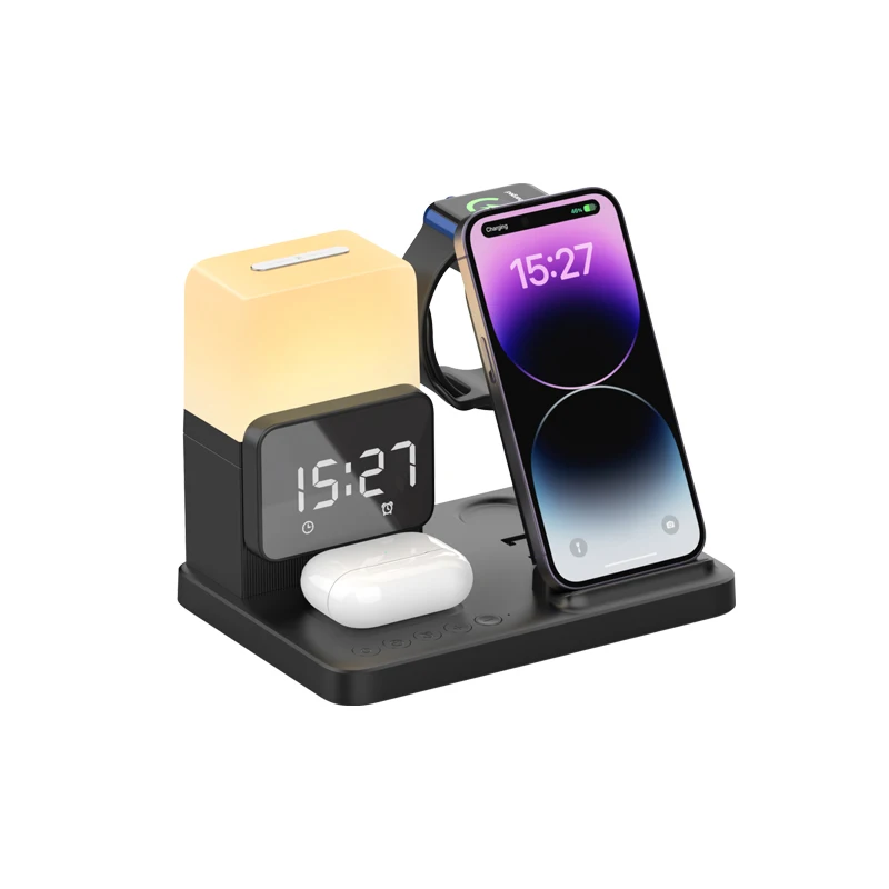 Smartwatch X12 - 무선 충전기 스탠드 패드, 애플 워치