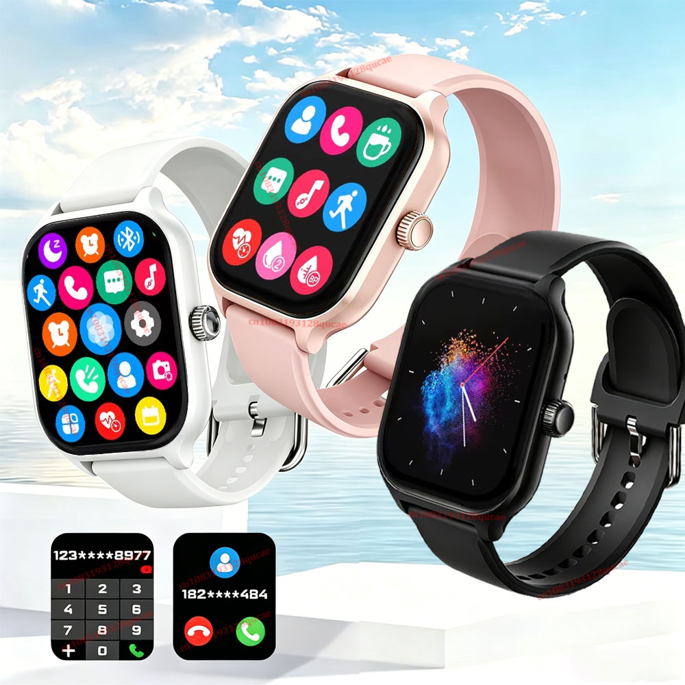 Smartwatch X12 - 스마트워치 전화 걸기/받기 운동 추적 심박수