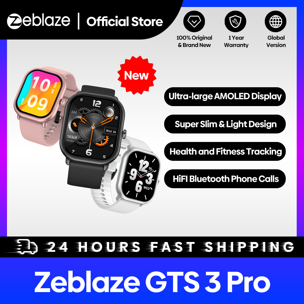 Smartwatch X12 - 새로운 Zeblaze GTS 3 Pro 음성