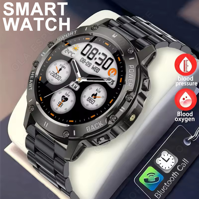 군용 야외용 1.39인치 TFT 원형 스크린 360 * - Smartwatch X12 리뷰 및 가격