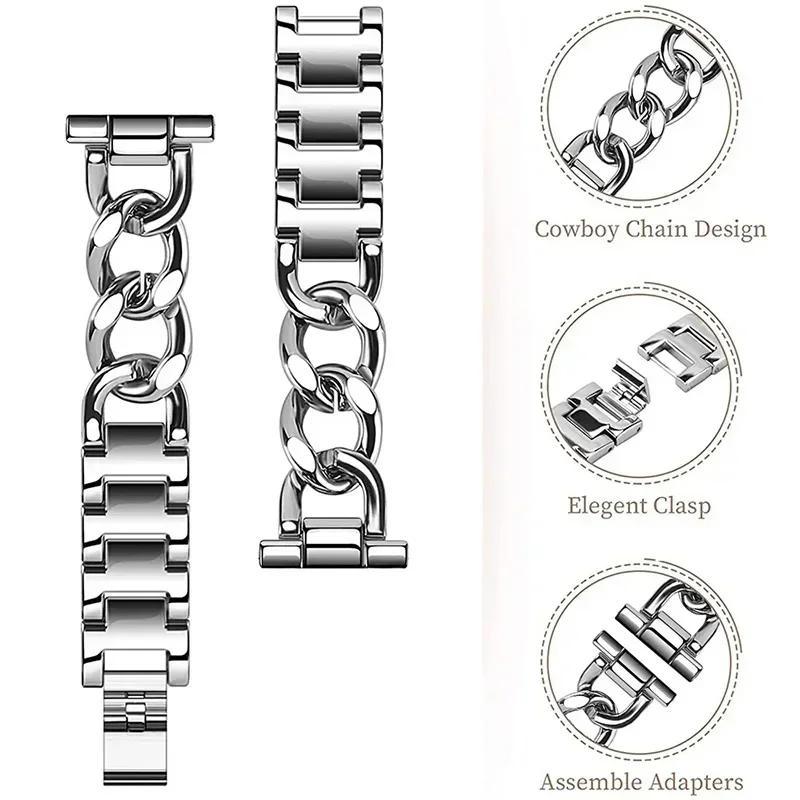 삼성 갤럭시 워치 7 6 5 4 40 44mm 메탈 카 - Huawei Smartwatch Accessories 리뷰 및 가격