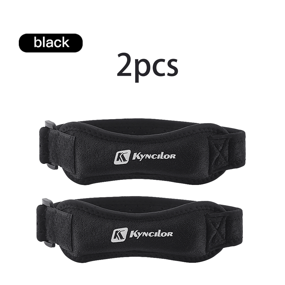 2PCS 슬개골 보호대 조절 가능한 실리카겔 무릎 힘줄 - Rugged Sport Strap 리뷰 및 가격