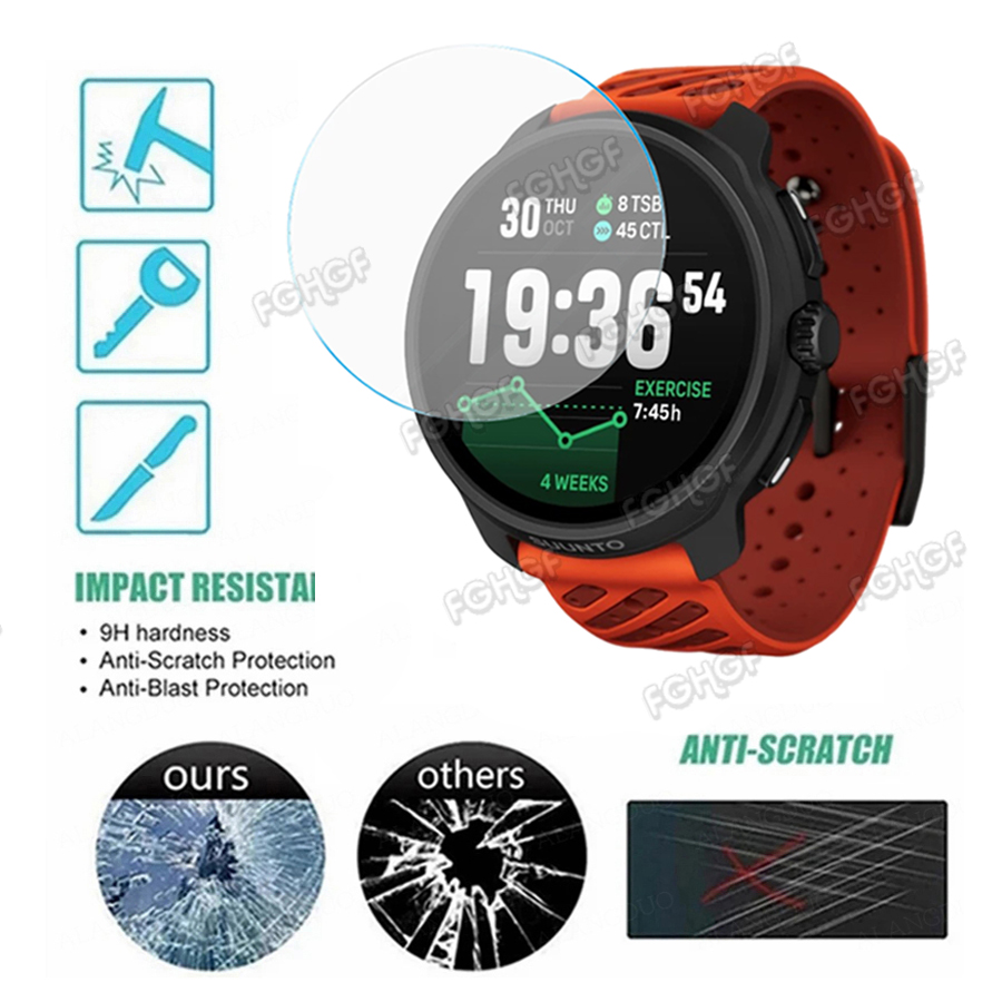 Suunto Race 2/Race S용 강화 유리 보호 - Garmin Smartwatch Accessories 리뷰 및 가격