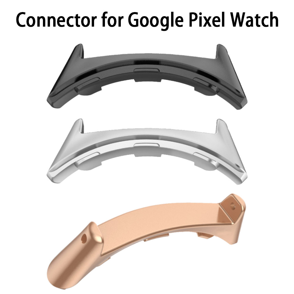 구글 픽셀 워치 밴드 스마트워치 어댑터용 금속 커넥터, - Smartwatch Watch Accessories 리뷰 및 가격