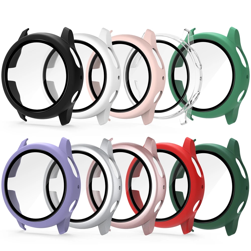 삼성 갤럭시 시계 활성 2에 대한 강화 유리 케이스 4 - Garmin Smartwatch Accessories 리뷰 및 가격