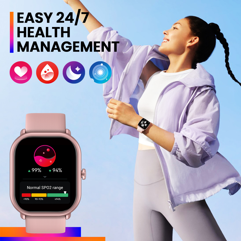 새로운 Zeblaze GTS 3 Pro 음성 호출 스마 - Smartwatch X12 리뷰 및 가격