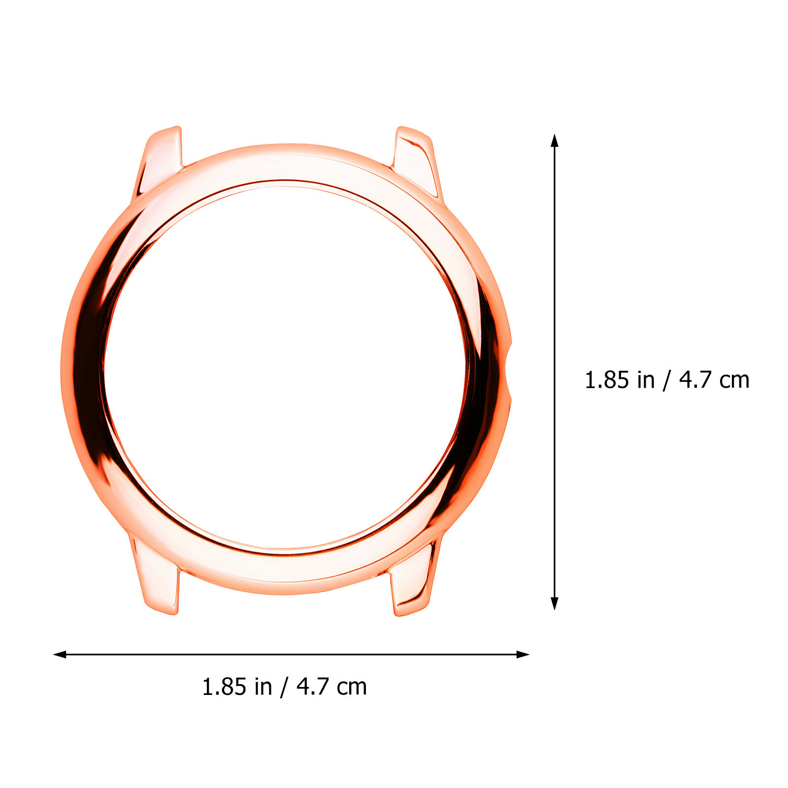 1개 금속 색상 보호 케이스 시계 프레임 커버 스크래치 - Smartwatch Watch Accessories 리뷰 및 가격