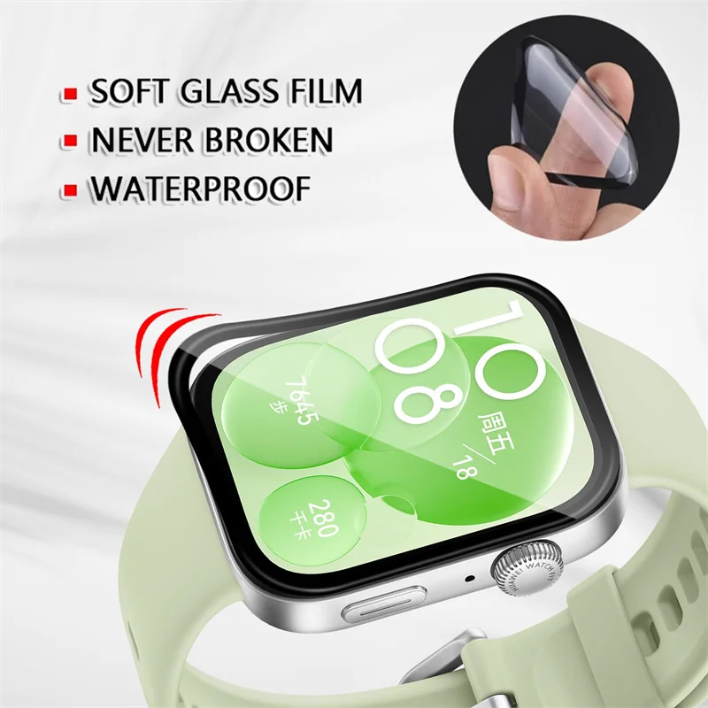 Huawei Watch Fit 3 용 3D 화면 보호기 - Huawei Smartwatch Accessories 리뷰 및 가격